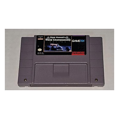 Nigel Mansell's World Championship Racing ,Super Nintendo, Snes, Cartucho Original (Usado)
