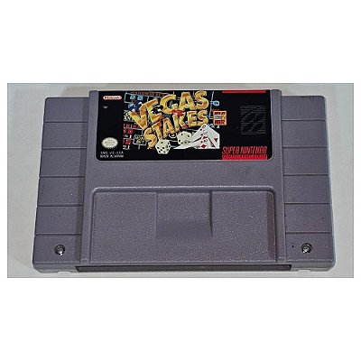 Vegas Stakes ,Super Nintendo, Snes, Cartucho Original (Usado)