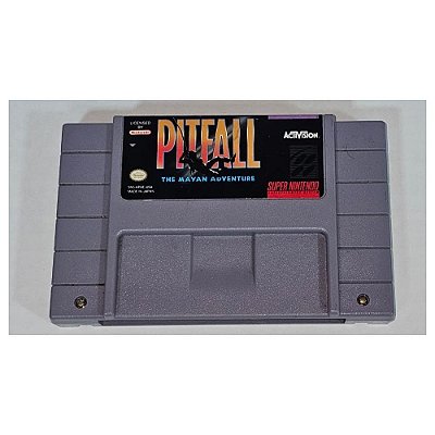 Pitfall , Super Nintendo, Snes, Cartucho Original (Usado)