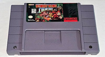 Donkey Kong Country , Super Nintendo, Snes, Cartucho Original (Usado)