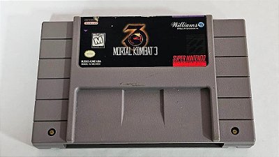 Mortal Kombat 3 , Super Nintendo, Snes, Cartucho Original (Usado)
