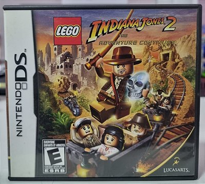 Lego Indiana Jones 2 The Adventures Continues - DS (Mídia Física) - USADO