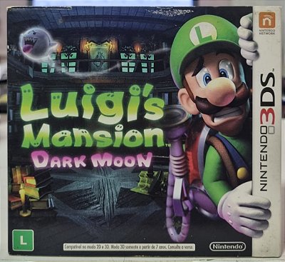 Luigi's Mansion Dark Moon - 3DS (Mídia Física) - USADO