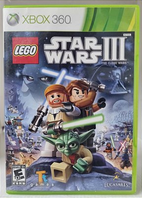 Lego Star Wars 3 The Clone Wars - Xbox 360 / Xbox One (Mídia Física) - USADO