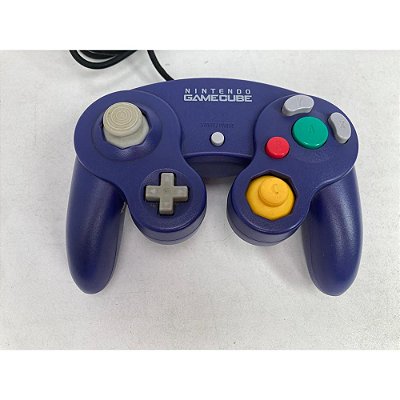 Controle De Nintendo Gamecube Original Indigo Azul  Nintendo (Usado)