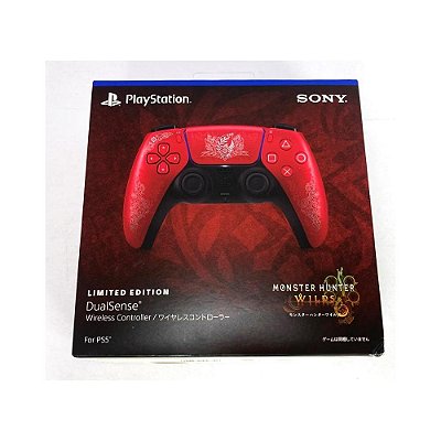 Sony PS5 DualSense Wireless Controller Monster Hunter Wilds,  Original, Playstation (Usado)