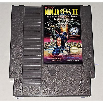 Ninja Gaiden 2, Nes Nintendinho, Americano, Original (Usado)