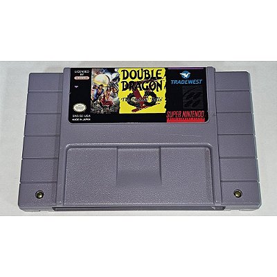 Double Dragon V The Shadow Falls , Super Nintendo, Snes, Cartucho Original (Usado)
