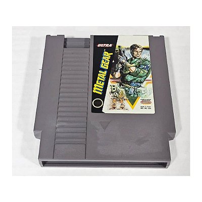 Metal Gear, Nes Nintendinho, Americano, Original (Usado)