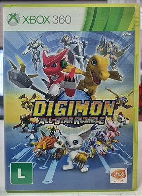 Digimon All-Star Rumble - Xbox 360 (Mídia Física) - USADO