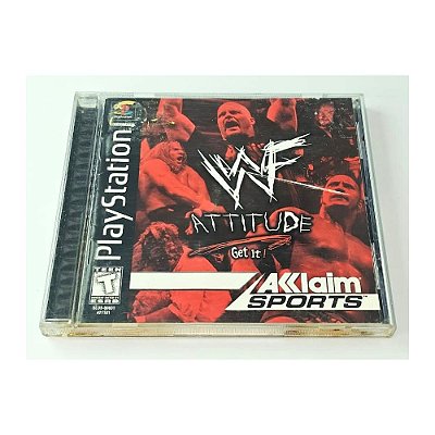WWF Attitude, Original PS1 Americano (Usado)