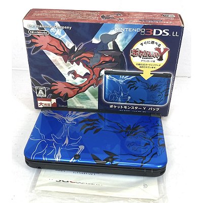 Nintendo 3DS XL (LL), Edição Pokemon Xy, Xerneas Yveltal, Na Caixa Seriado, Original Nintendo (Usado)