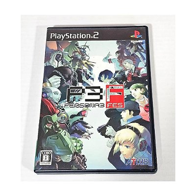 PERSONA 3 FES, PS2 Japonês Original (Mídia Física) - Usado
