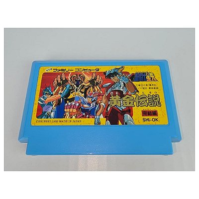 Saint Seiya Ougon Densetsu Kanketsu Hen, Famicom Nintendinho Nes JP Original (Usado)