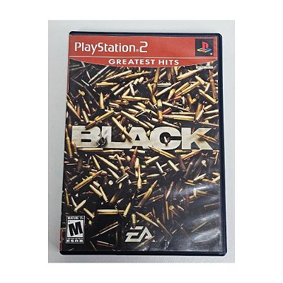 Black -  PS2 Americano - Original (Mídia Física) - Usado