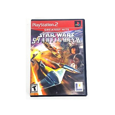 Star Wars Starfighter - PS2 Americano - Original (Mídia Física) - Usado
