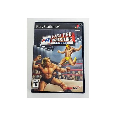 Fire Pro Wrestling Returns - PS2 Americano - Original (Mídia Física) - Usado