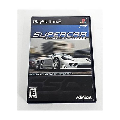 Supercar Street Challenge - PS2 Americano - Original (Mídia Física) - Usado