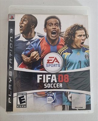 FIFA 08 - PS3 (Mídia Física) - USADO