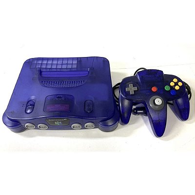 Console Nintendo 64, Uva, Com 1 Controle Uva, Original Nintendo (Usado)