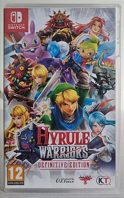 Hyrule Warriors Definitive Edition - Switch (Midia Fisica) - USADO
