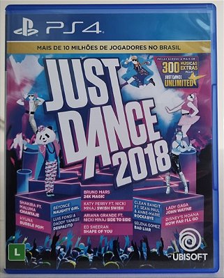 Just Dance 2018 - PS4 (Mídia Física) - USADO