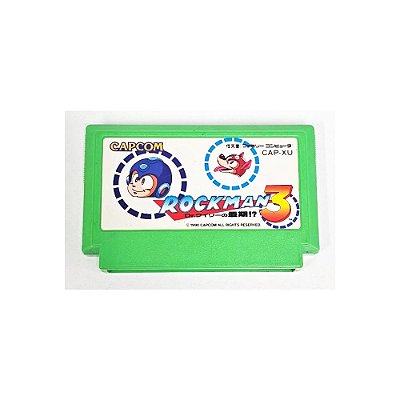 Rockman 3 , Famicom Nintendinho Nes JP Original (Usado)