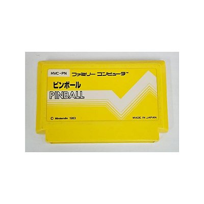 Pinball -   Famicom Nintendinho Nes Japonês  Original (Usado)