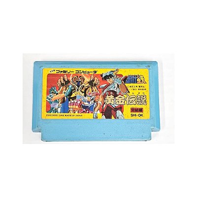Saint Seiya Ougon Densetsu Kanketsu Hen -   Famicom Nintendinho Nes Japonês  Original (Usado)