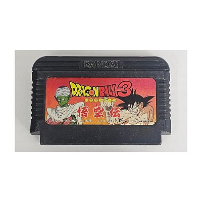 Dragon Ball 3: Gokuden -   Famicom Nintendinho Nes Japonês  Original (Usado)