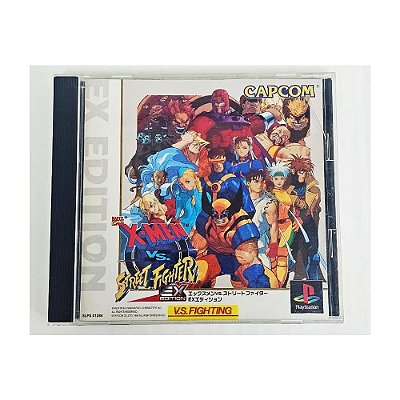 X Men Vs Street Fighter , Original PS1 Japones (Usado)