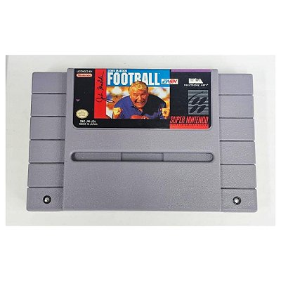 John Madden Football   , Super Nintendo, Cartucho Original (Usado)