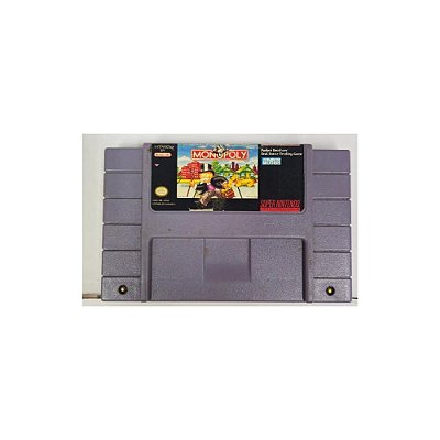 Monopoly, Super Nintendo, Cartucho Original (Usado)