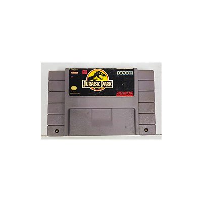 Jurassic Park , Super Nintendo, Cartucho Original (Usado)