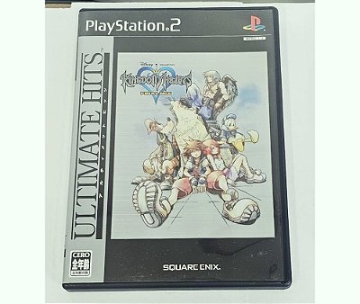 Kingdom Hearts: Final Mix, PS2 Japonês Original (Mídia Física) - Usado