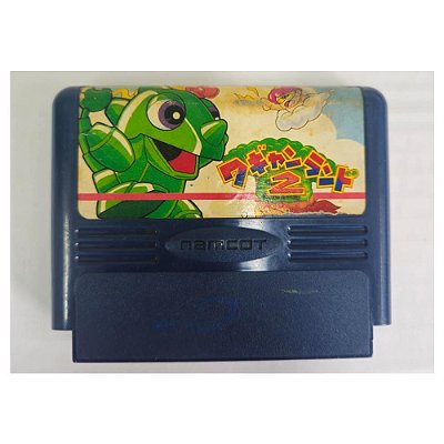 Wagyan Land 2 -   Famicom Nintendinho Nes Japonês  Original (Usado)