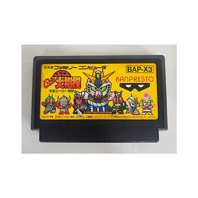 Battle Oozumou: Heisei Hero Basho -   Famicom Nintendinho Nes Japonês  Original (Usado)