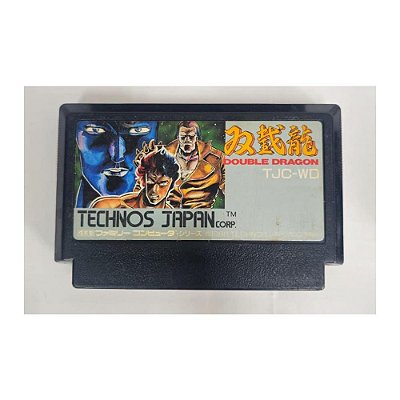 Double Dragon -   Famicom Nintendinho Nes Japonês  Original (Usado)