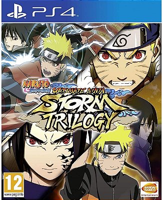 Naruto Ultimate Ninja Storm Trilogy - PS4 (Mídia Física) - Novo, Lacrado