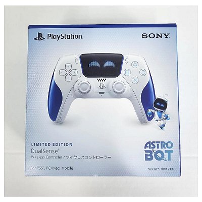 Controle Ps5 sem fio DualSense, Sterling Silver " Japonês " Lacrado