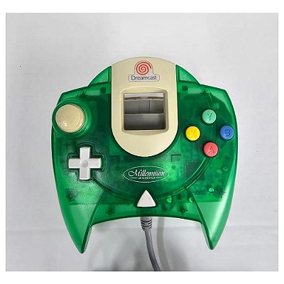 Controle Sega Dreamcast, Verde Translúcido , Original, (Usado)