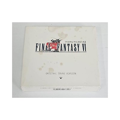Final Fantasy VI Original Sound Version, Original PS1 Japonês  (Usado)