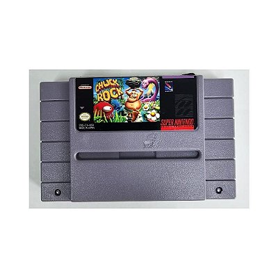 Chuck Rock, Super Nintendo, Snes, Cartucho Original (Usado)