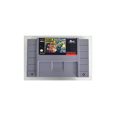 Mario Is Missing, Super Nintendo, Cartucho Original (Usado)