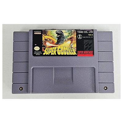 Super Godzilla , Super Nintendo, Cartucho Original (Usado)