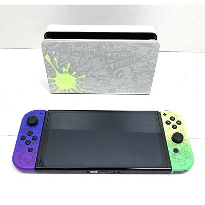 Nintendo Switch Oled, Edição Splatoon, Seminovo
