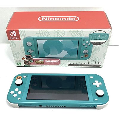 Nintendo Switch Lite, Edição Animal Crossing (Seminovo)