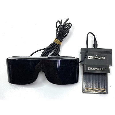 Óculos 3D, para Master System, Original Sega (Usado)