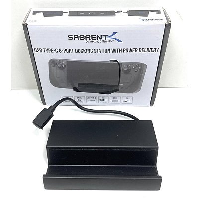 Dock Station Para Steam-Deck e Rog-Ally, USB tipo C (Seminovo)
