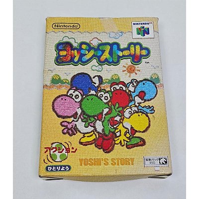 Yoshi's Story , Nintendo 64 JP Original com caixa  (Usado)